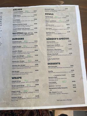  at Sünger Butik Cafe in Marmaris