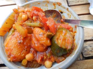 Gypsy Casserole at Willow Vegetarian Garden Restaurant in Totnes