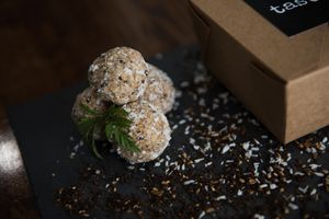 Energy balls - vegan and gluten free at Taste in Chatham