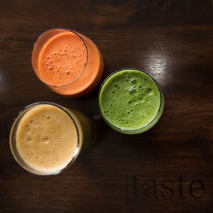 Fresh pressed juice  at Taste in Chatham