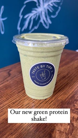 All of our protein shakes can be made vegan at Taste in Chatham
