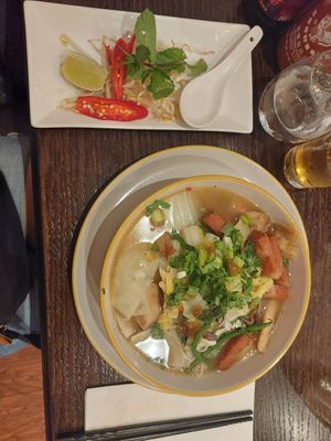  at Sen Viet Vegan in Edinburgh