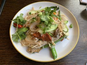 Stir Fried Noodles and Vegetables  at Sen Viet Vegan in Edinburgh