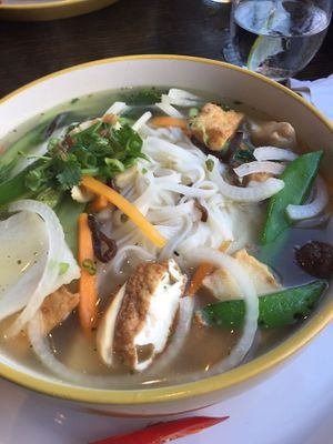 pho at Sen Viet Vegan in Edinburgh