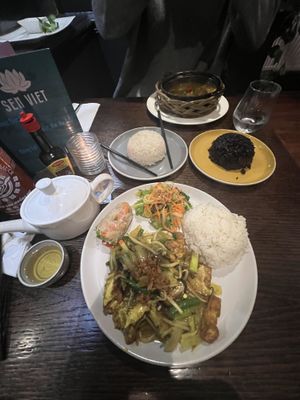   at Sen Viet Vegan in Edinburgh