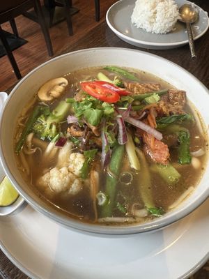 Pho  at Sen Viet Vegan in Edinburgh