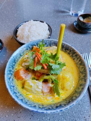 Curry at Sen Viet Vegan in Edinburgh