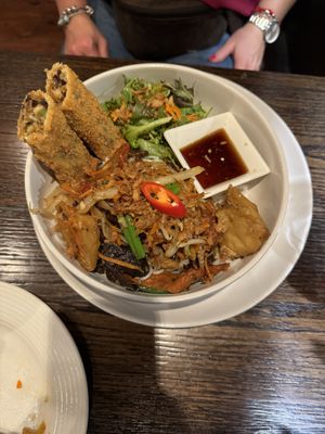 Bun hue hue spicy  at Sen Viet Vegan in Edinburgh