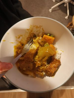 Curry at Sen Viet Vegan in Edinburgh