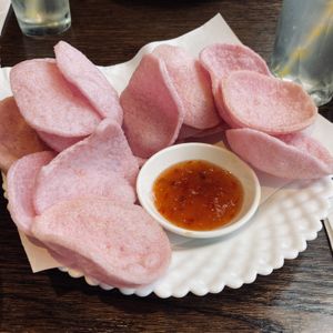 Crisps  at Sen Viet Vegan in Edinburgh