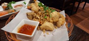 Salted chilli pepper Mushrooms 😋 at Sen Viet Vegan in Edinburgh