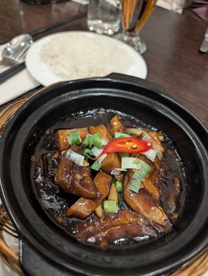 Caramel and banana at Sen Viet Vegan in Edinburgh