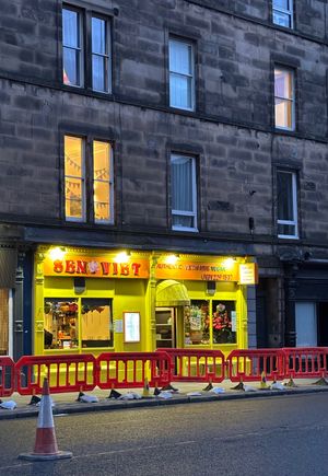 Exterior of venue. at Sen Viet Vegan in Edinburgh