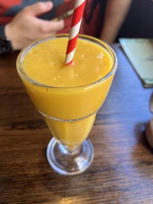 Mango milkshake   at Sen Viet Vegan in Edinburgh