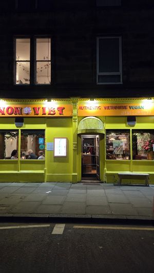  at Non Viet Vegan in Edinburgh