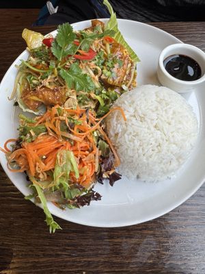 Lemongrass and Chill Tofu  at Non Viet Vegan in Edinburgh