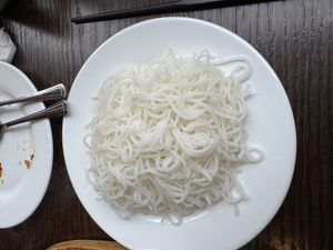Noodles  at Non Viet Vegan in Edinburgh