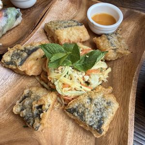 Ha Long cakes  at Non Viet Vegan in Edinburgh