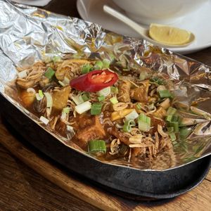 Mushroom & tofu sizzler  at Non Viet Vegan in Edinburgh