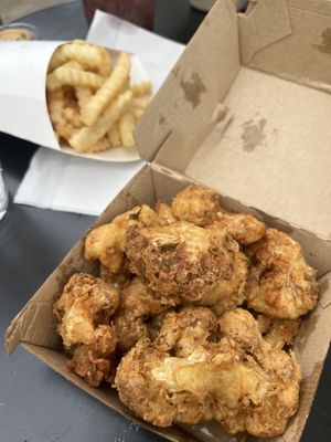 Fried Cauliflower Bites  at milkbread in Davidson