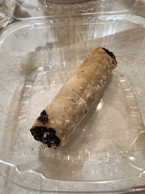 Vegan cannoli   at Roscoe's Pizzeria in Takoma Park