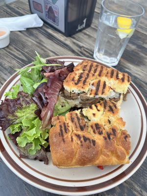   at Roscoe's Pizzeria in Takoma Park