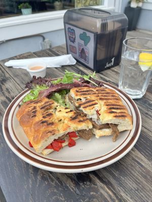   at Roscoe's Pizzeria in Takoma Park