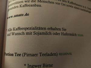 Kaffee at Restaurant Felsenbirne in Pirna