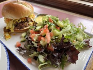   at Kingston Kitchen at the Village Inn in Mackinac Island