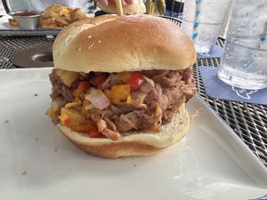   at Kingston Kitchen at the Village Inn in Mackinac Island