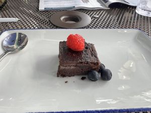   at Kingston Kitchen at the Village Inn in Mackinac Island