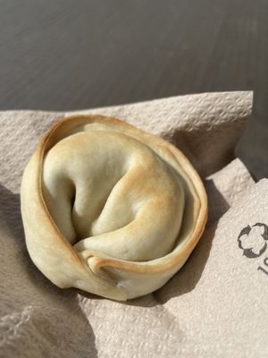 Spinach and peas vegan  at Folk Empanadas in Barcelona