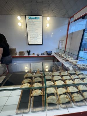 Inside  at Folk Empanadas in Barcelona