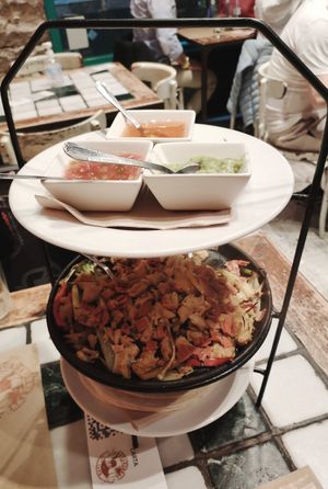 Fajitas at Caravanserai in San Sebastian