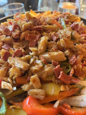 Fajitas  at Caravanserai in San Sebastian