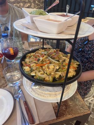 Vegan Fajita for 2   at Caravanserai in San Sebastian