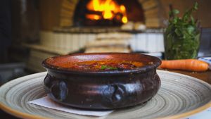 Giant Greek beans from our wood oven at Avli in Malia in Crete