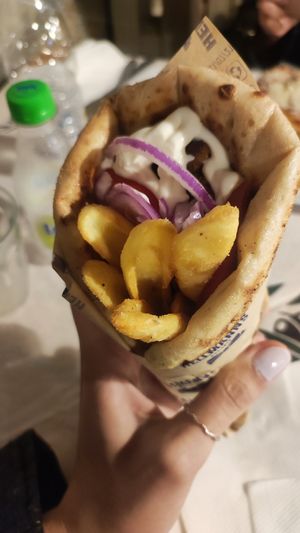  at Piatsa Souvlaki Grill House Oia in Oia