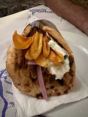  at Piatsa Souvlaki Grill House Oia in Oia