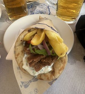   at Piatsa Souvlaki Grill House Oia in Oia