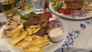   at Piatsa Souvlaki Grill House Oia in Oia