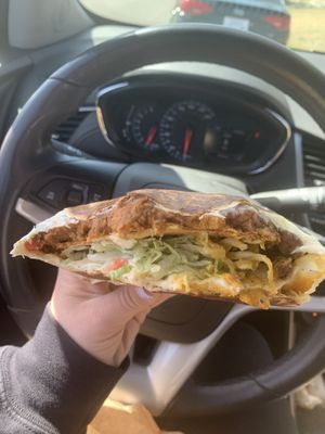 Crunch wrap supreme  at Vegan Van @ Park Hill Kitchens in Denver