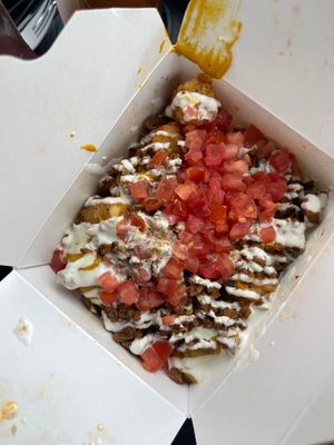 Nacho tots at Vegan Van @ Park Hill Kitchens in Denver