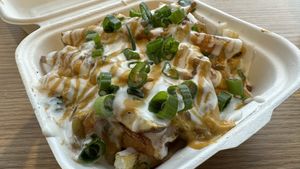 Chubby fries  at Vegan Van @ Park Hill Kitchens in Denver