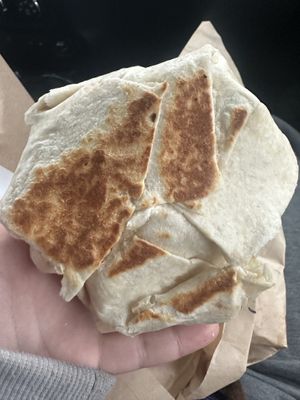 My lil crunchwrappy  at Vegan Van @ Park Hill Kitchens in Denver