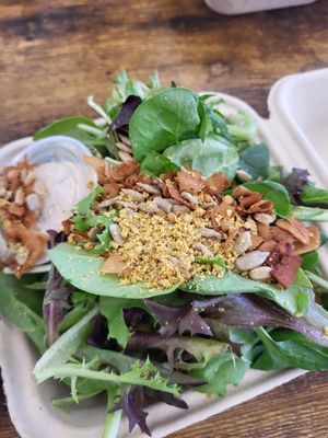 Cesar salad at Vegan Van @ Park Hill Kitchens in Denver