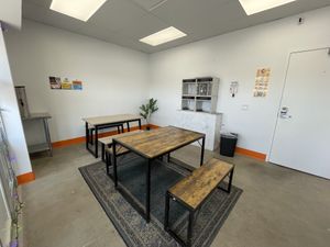 Seating   at Vegan Van @ Park Hill Kitchens in Denver