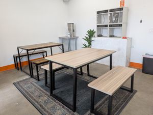 Dining room at Vegan Van @ Park Hill Kitchens in Denver