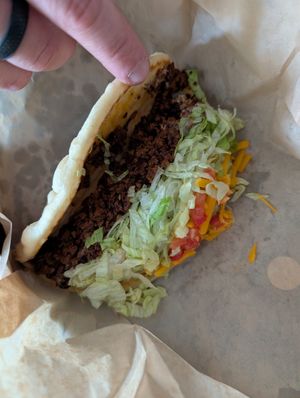 Chalupa at Vegan Van @ Park Hill Kitchens in Denver