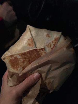 Crunchwrap  at Vegan Van @ Park Hill Kitchens in Denver
